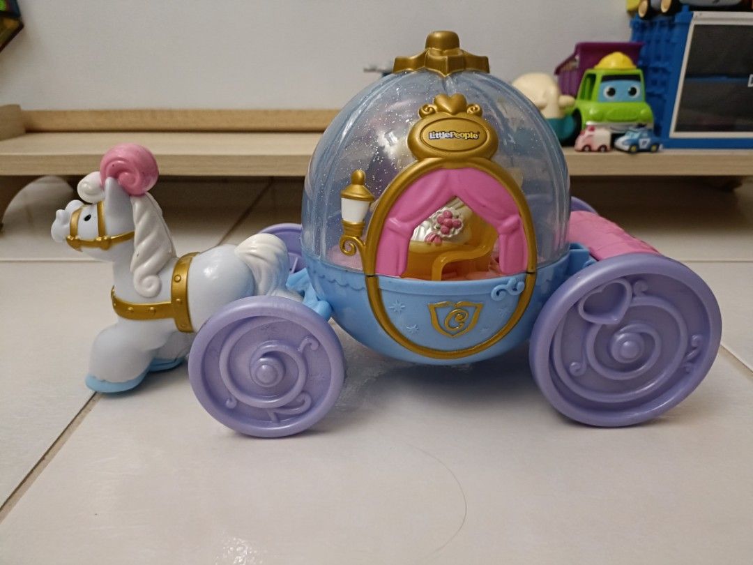 Fisher price little people cinderella shop carriage