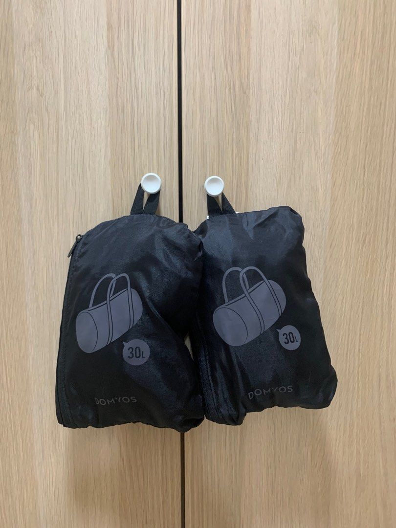 Foldable Compact Gym Bag 30L from Decathlon Domyos, Sports