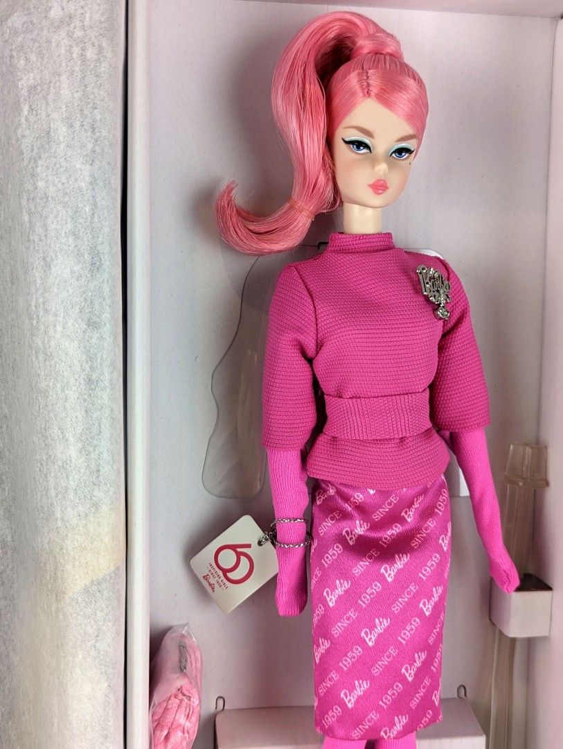 Proudly pink silkstone barbie outlet