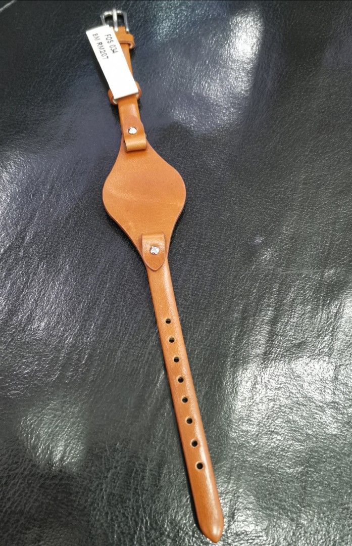 Fossil Leather strap for watch lug size 8mm