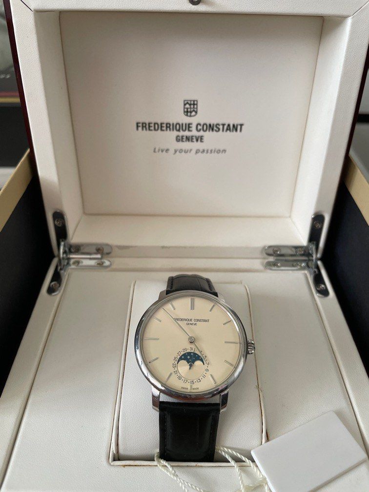 Frederique constant hotsell slimline moonphase 38mm