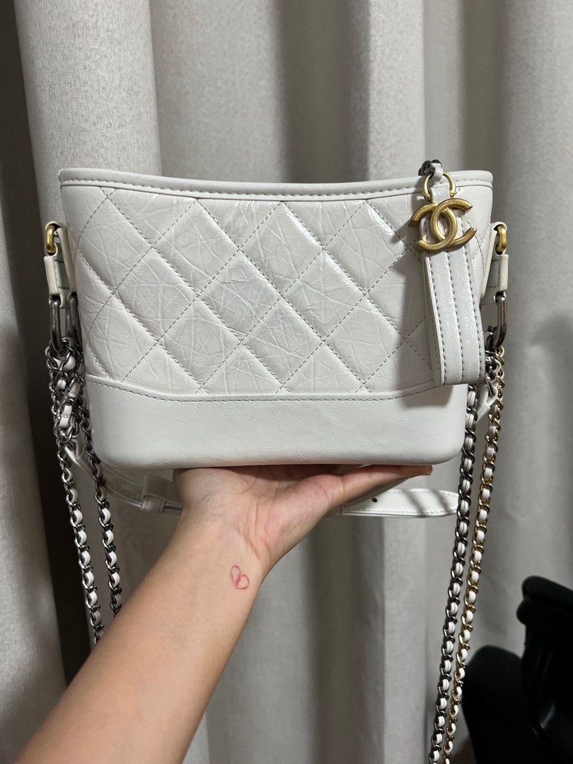 Chanel's Gabrielle Croc-Embossed Bag With Signature Strap