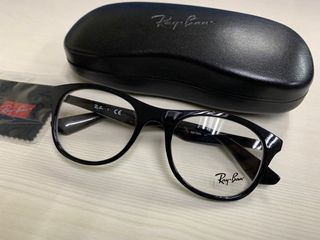 Genuine Rayban RB7085 Eyeglasses Polished Black Frame 50mm lens