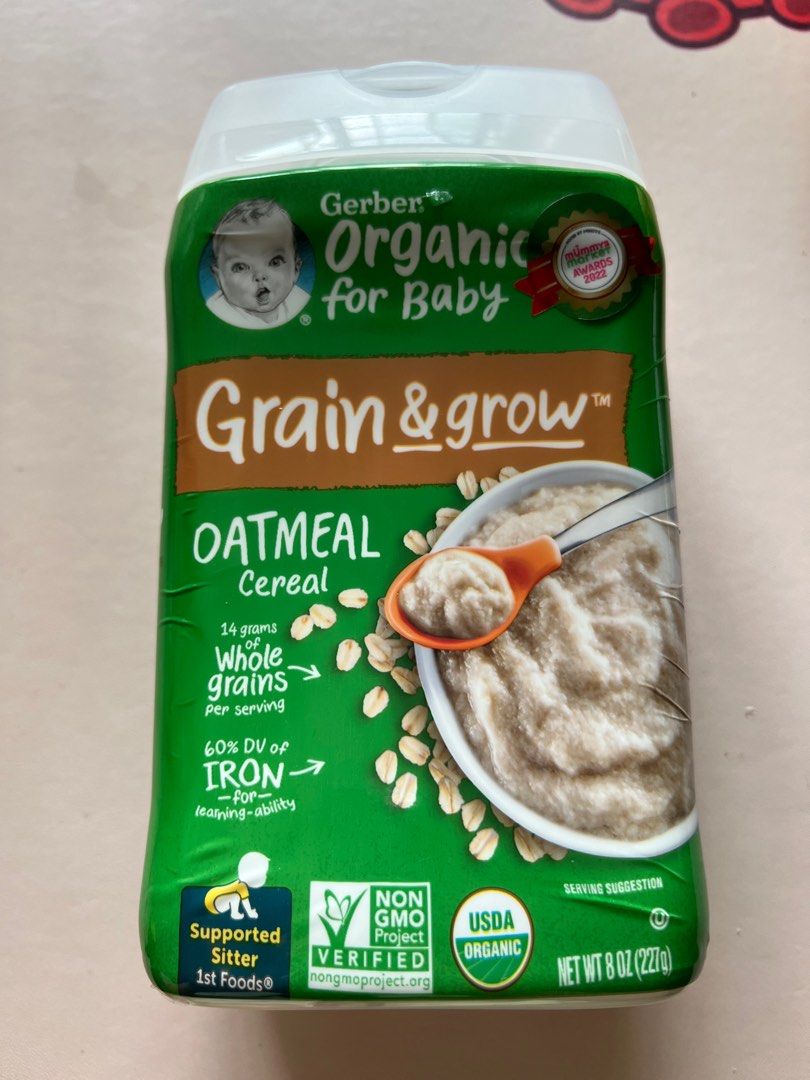 Gerber oatmeal cereal, Babies & Kids, Nursing & Feeding, Weaning