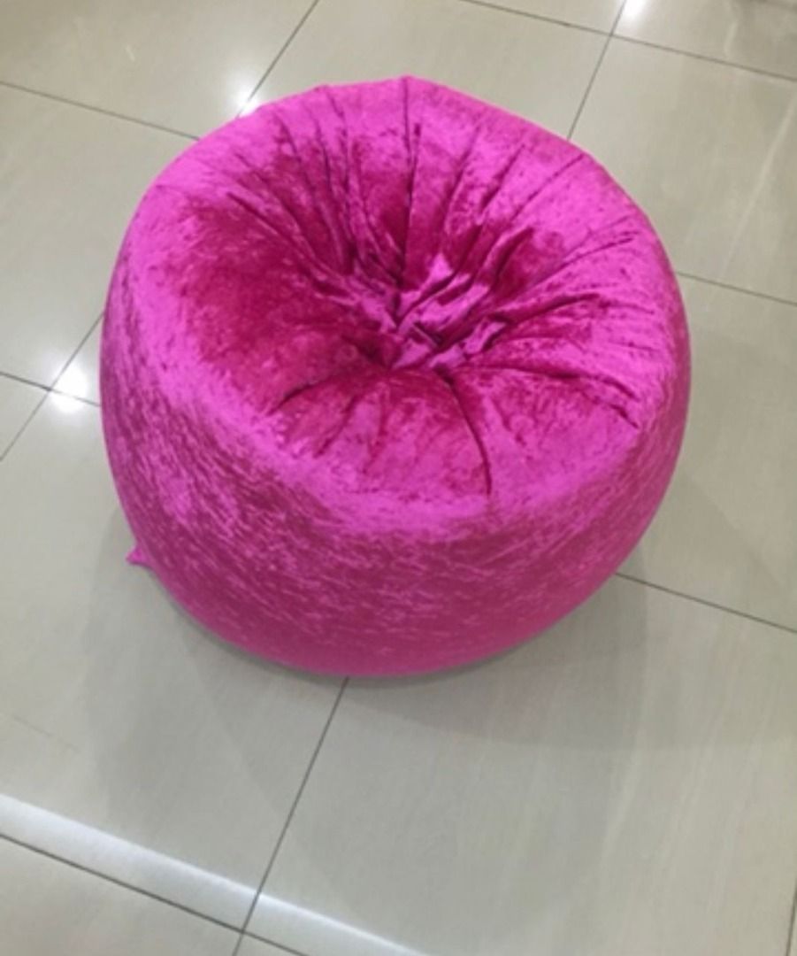 Giant Bean Bag 120 cm x 120 cm, Furniture & Home Living, Home Decor
