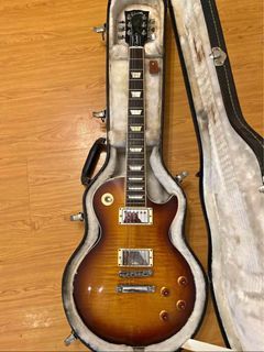 Celebrity/rockstar owned Gibson Les Paul Standard 2012 (Desert Burst) w/ Gibson case