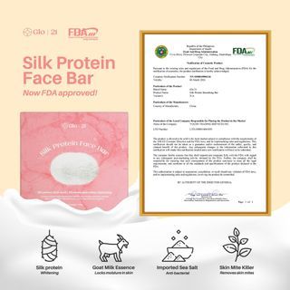 GLO21 Silk Protein Face Bar