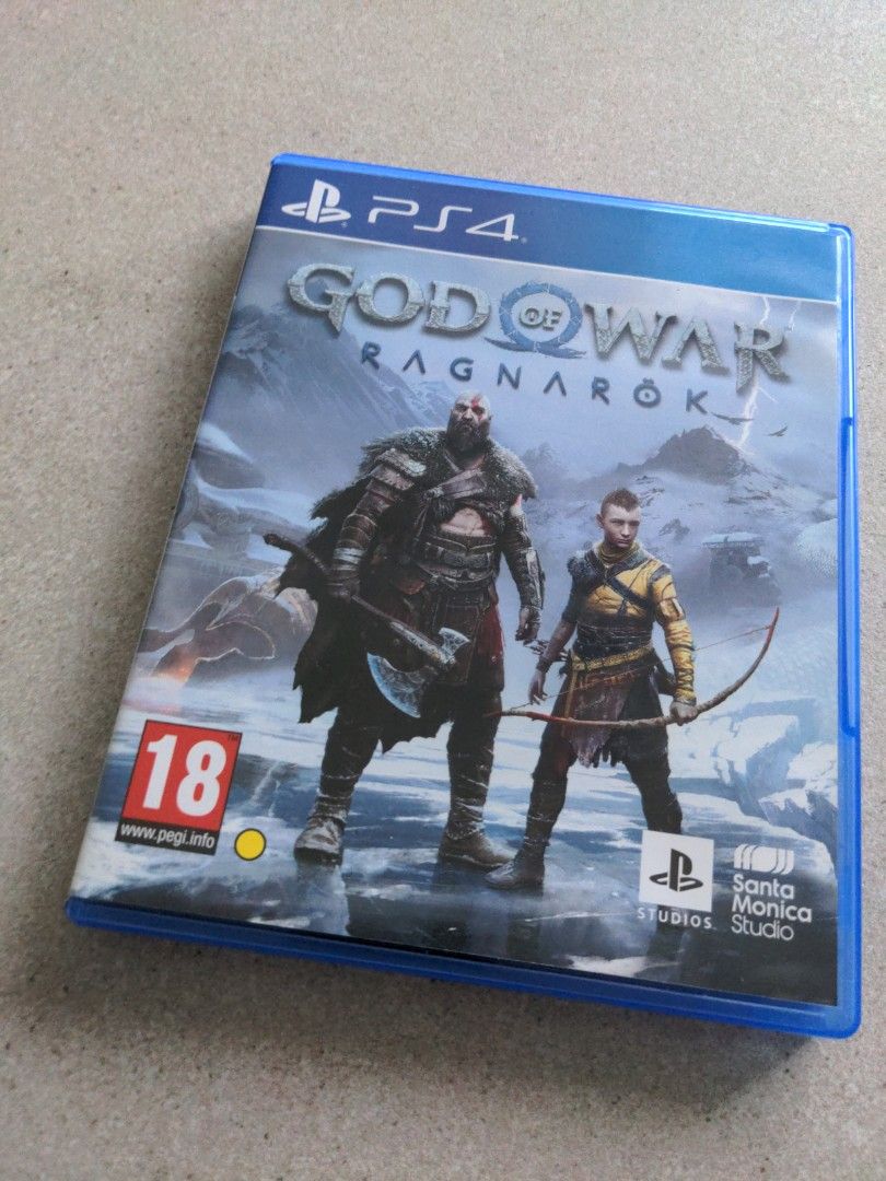 God of War Ragnarok PS4, Video Gaming, Video Games, PlayStation on ...