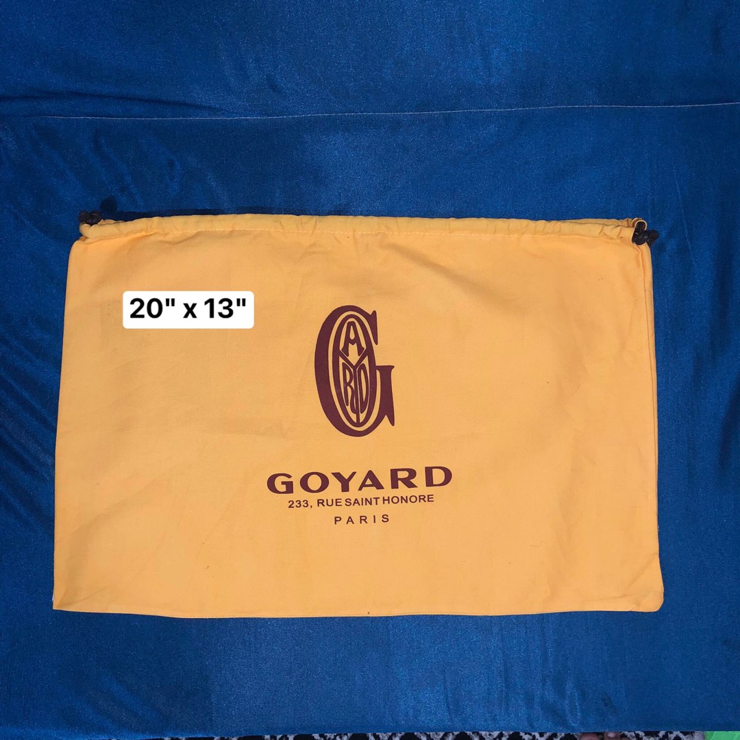 Goyard Dustbag Luxury Bags And Wallets On Carousell