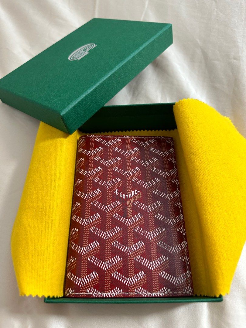Goyard Grenelle Passport Cover, Luxury, Bags & Wallets on Carousell