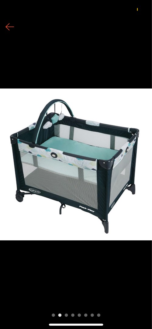 Graco travel cot with mattress, Babies & Kids, Baby Nursery & Kids ...