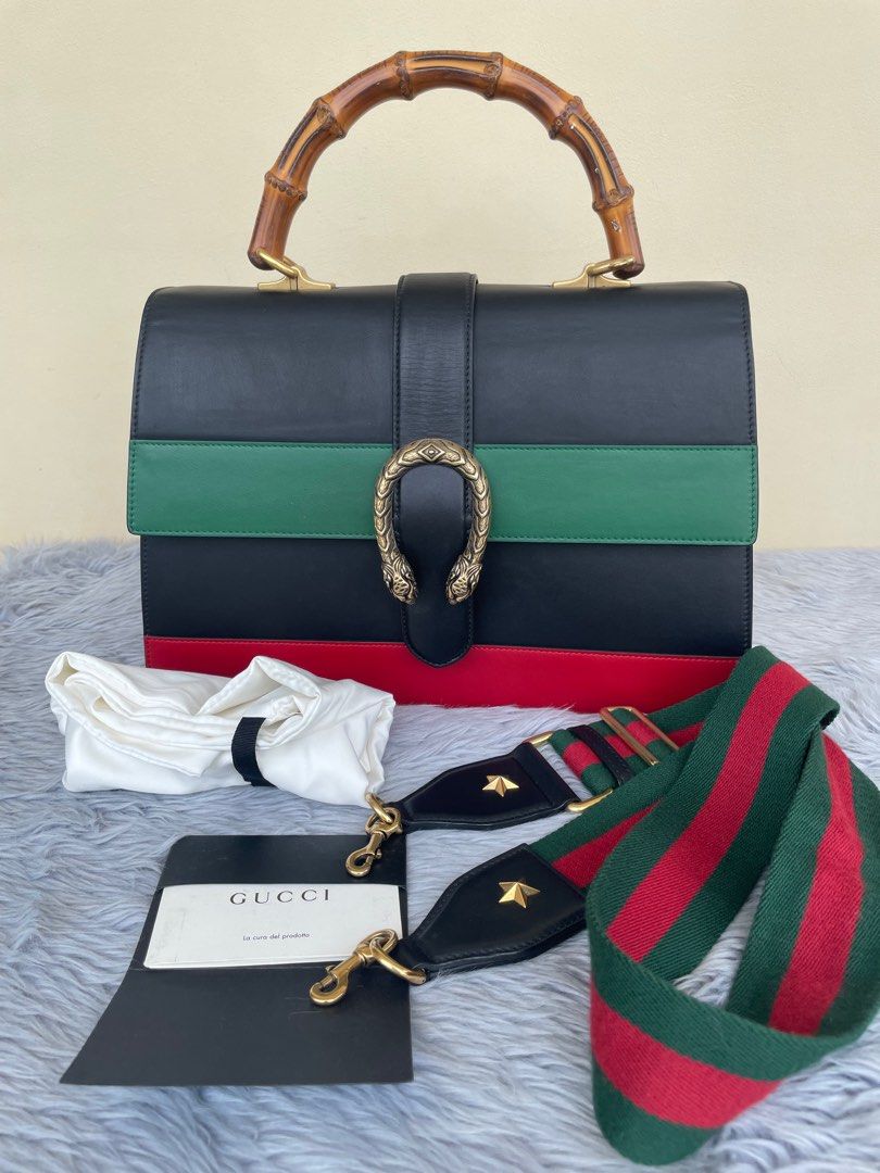Gucci Dionysus Bamboo Tophandle with Entrupy Certificate of