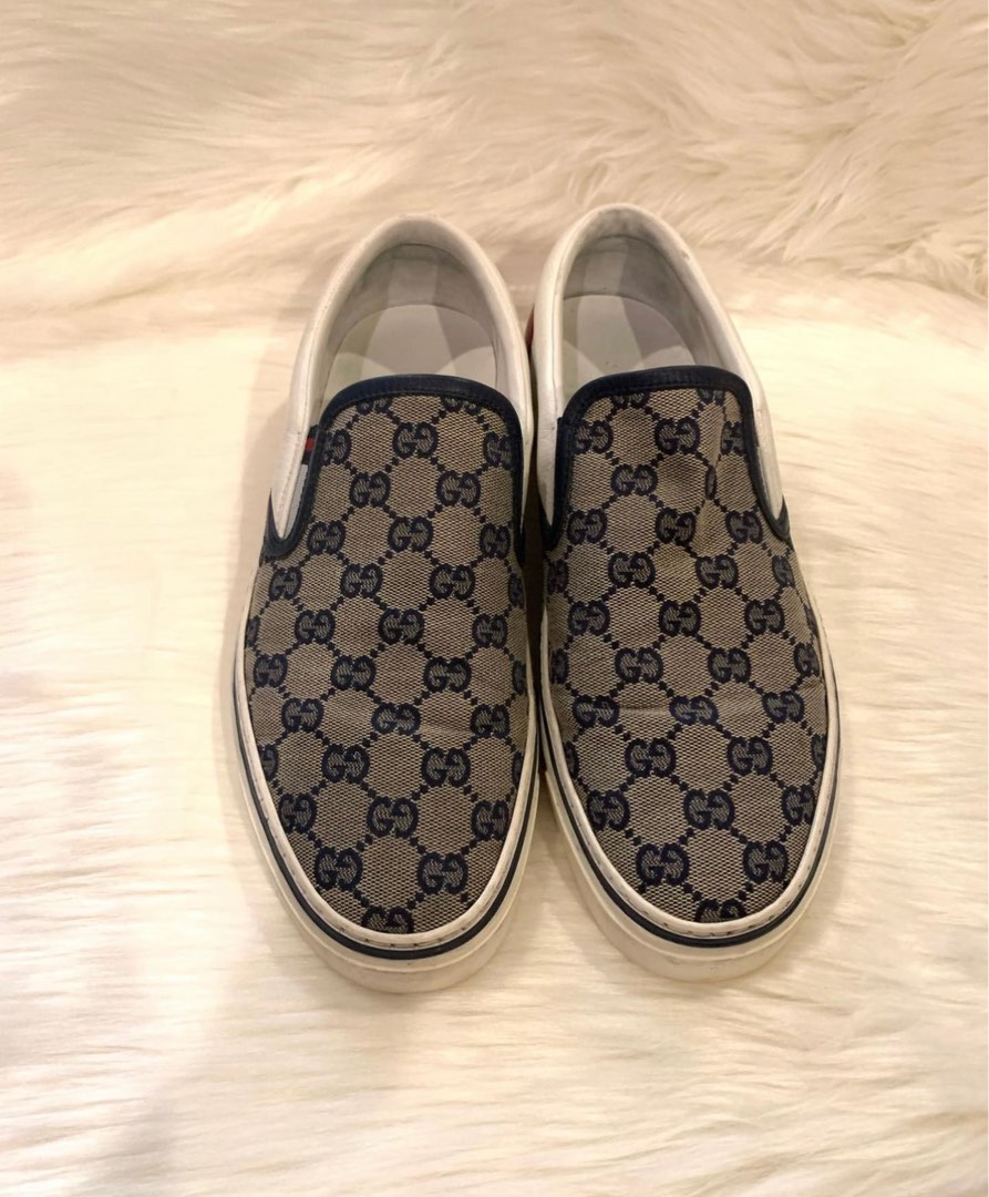 Gucci monogram slip on top