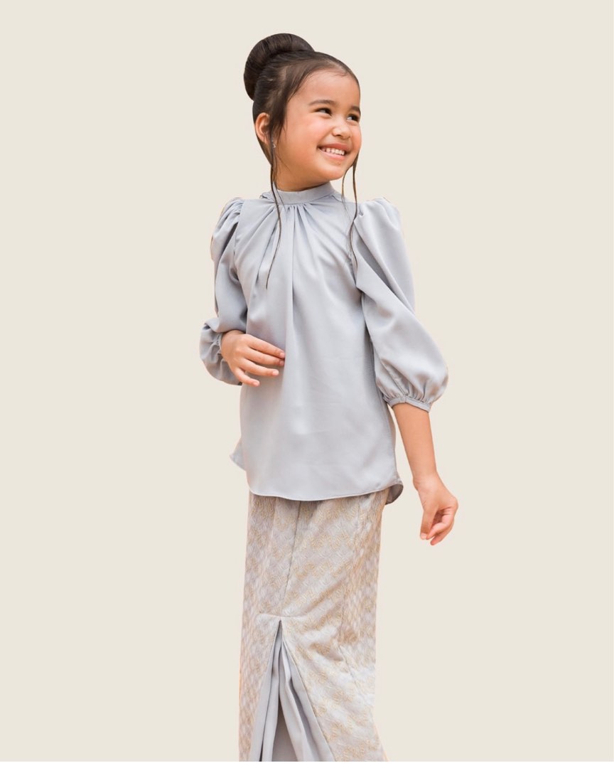 Hari Raya Kids baju kurung (Malay outfit for girls), Babies & Kids
