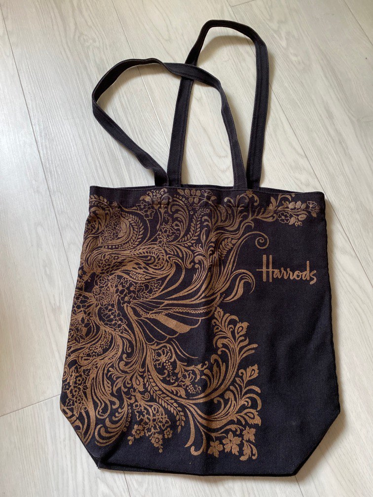 Harrods tote bag, Hobbies & Toys, Travel, Travel Essentials