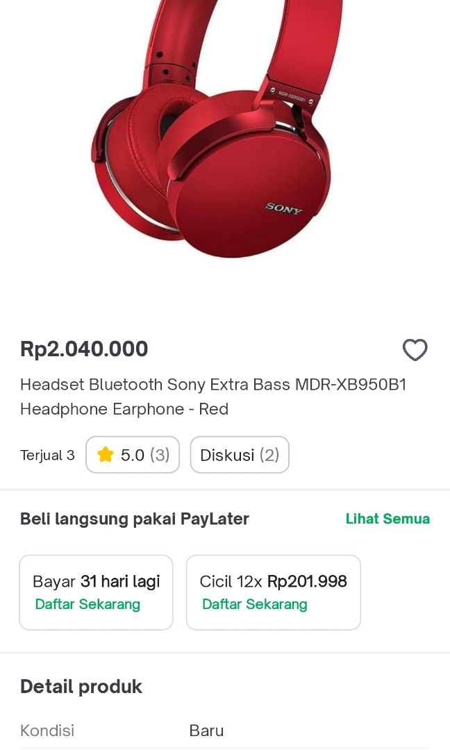 Headphone Sony MDR XB950B1 EXTRA BASS BLUETOOTH BLACK, FREE POUCH