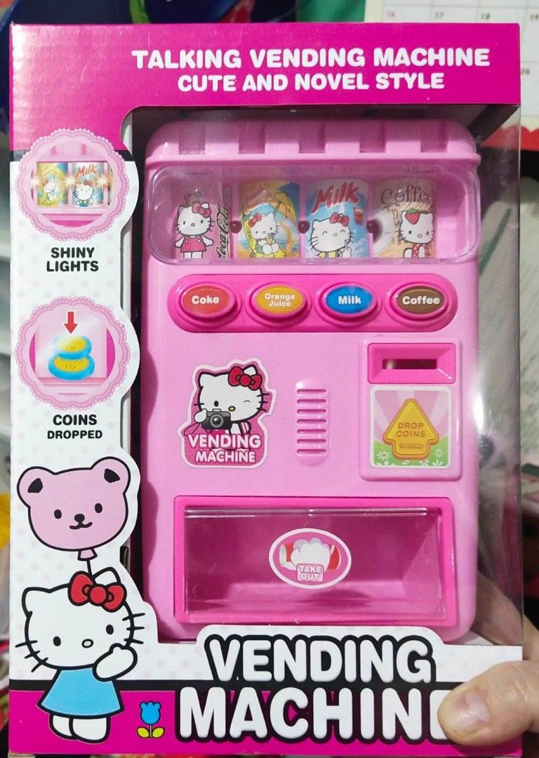 HELLO KITTY VENDING MACHINE TOYS, Hobbies & Toys, Toys & Games on Carousell