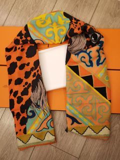 Hermes scarf cashmere silk 140
