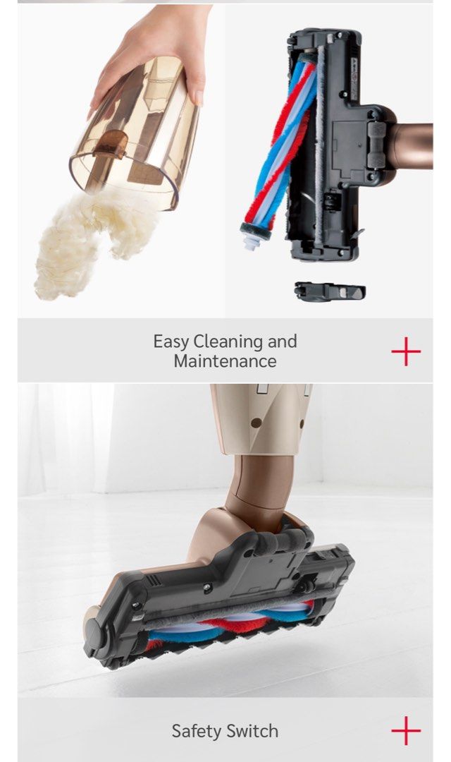 Hitachi cordless vacuum, TV & Home Appliances, Vacuum Cleaner