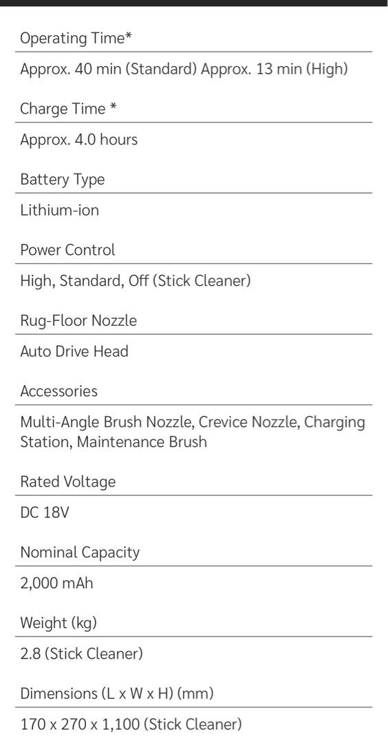 Hitachi cordless vacuum, TV & Home Appliances, Vacuum Cleaner