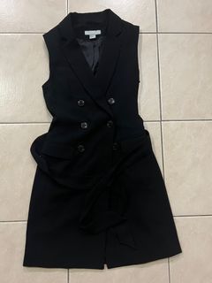 H&M Waistcoat Style Wrap Dress Size US2