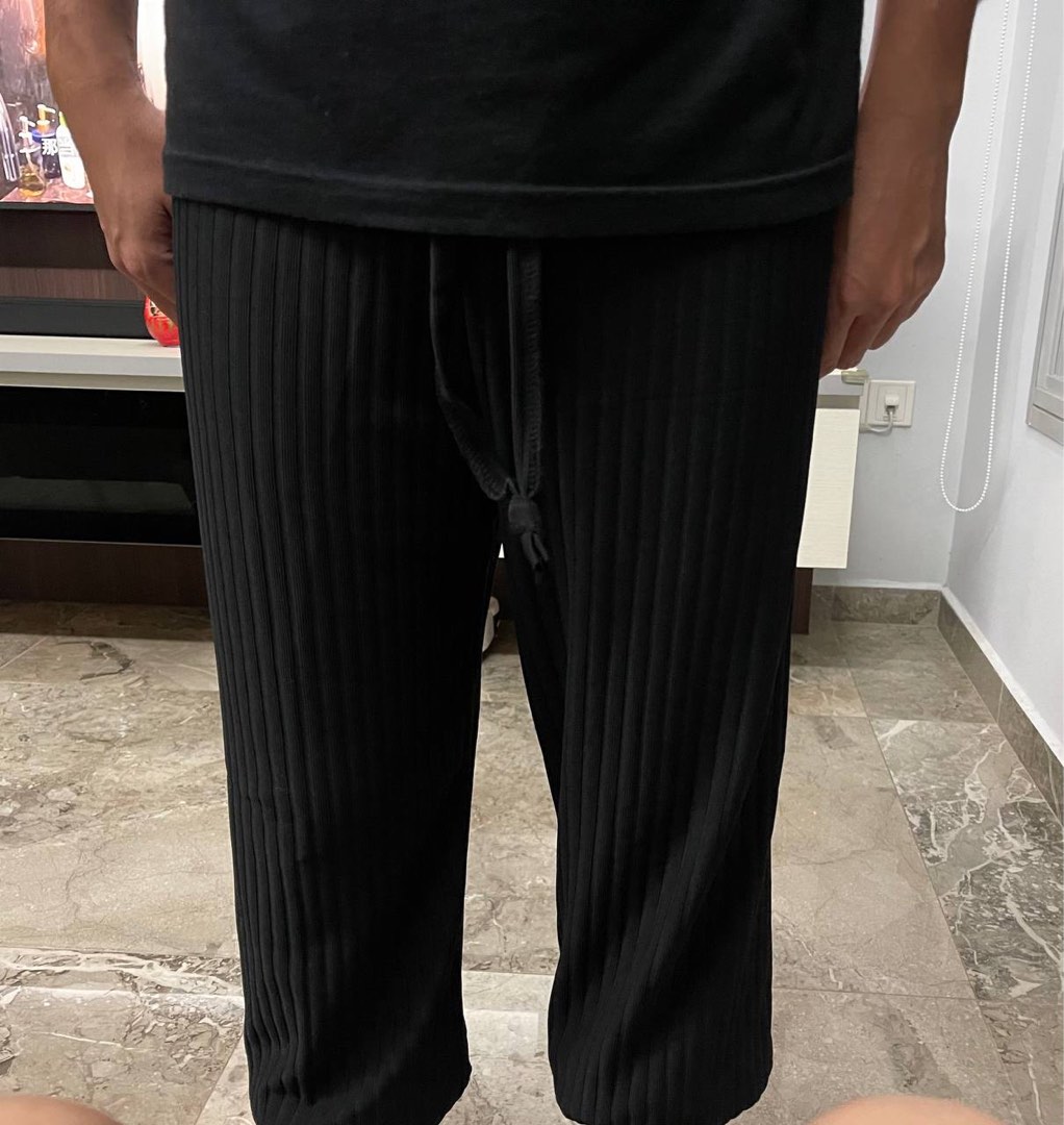 ISSEY MIYAKE MEN Pleats Pants (Trousers) Black 4