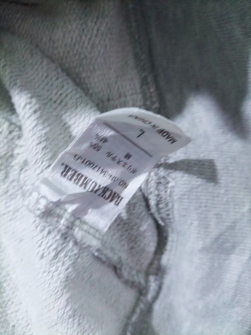 HOODIE KANCING BACK NUMBER SECOND ORIGINAL