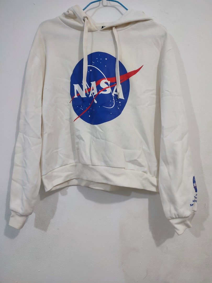 Hoodie NASA White by divided H&M on Carousell