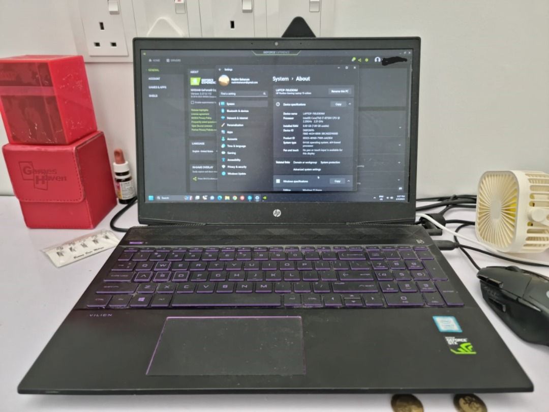 HP Pavilion gaming laptop Good for work and gaming, Computers & Tech