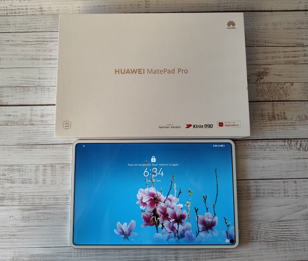 Huawei MatePad Pro 10.8 tablet with 8GB of RAM and 256GB of internal storage