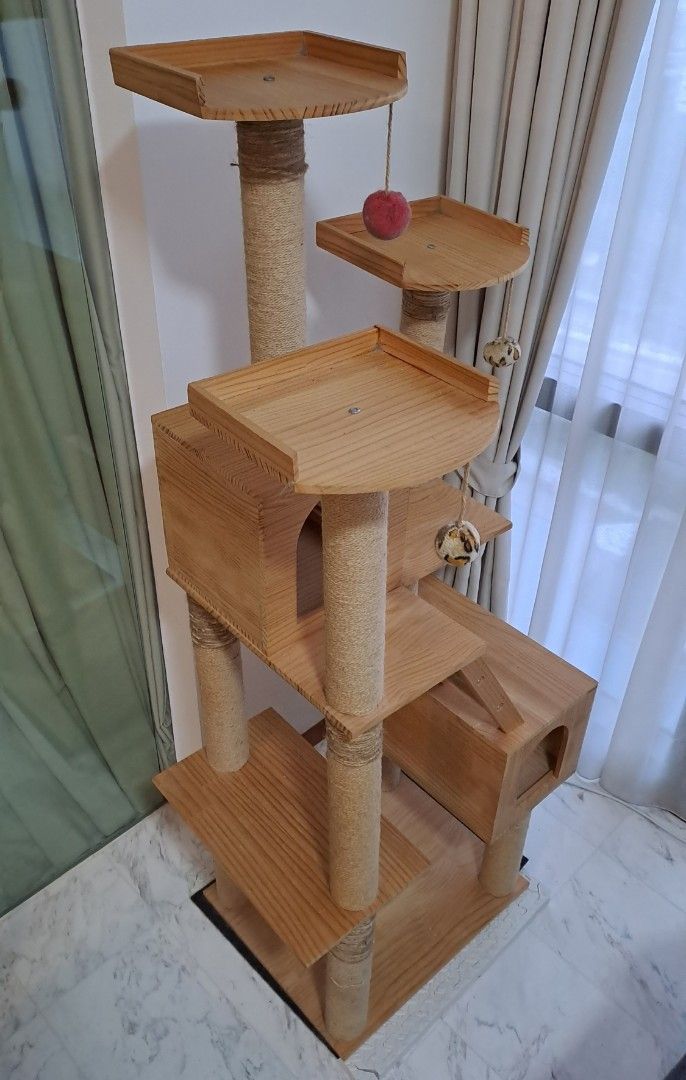 180cm Tall Cat Tower for Sale, Pet Supplies, Homes & Other Pet