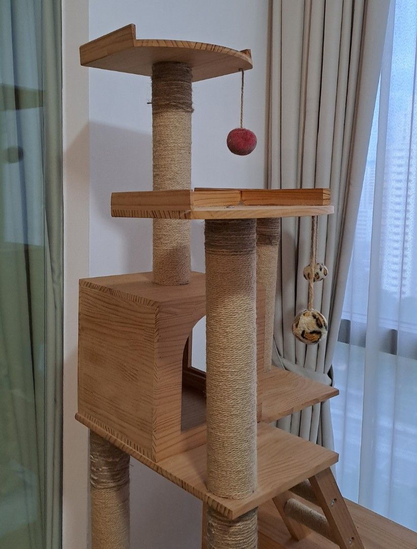 180cm Tall Cat Tower for Sale, Pet Supplies, Homes & Other Pet
