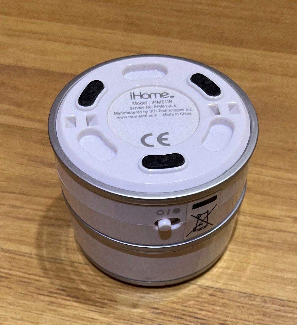 Ihome portable 2024 bluetooth speaker