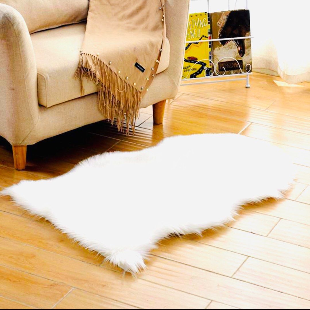 IKEA LUDDE Sheepskin Original Authentic NETT PRICE , Furniture & Home