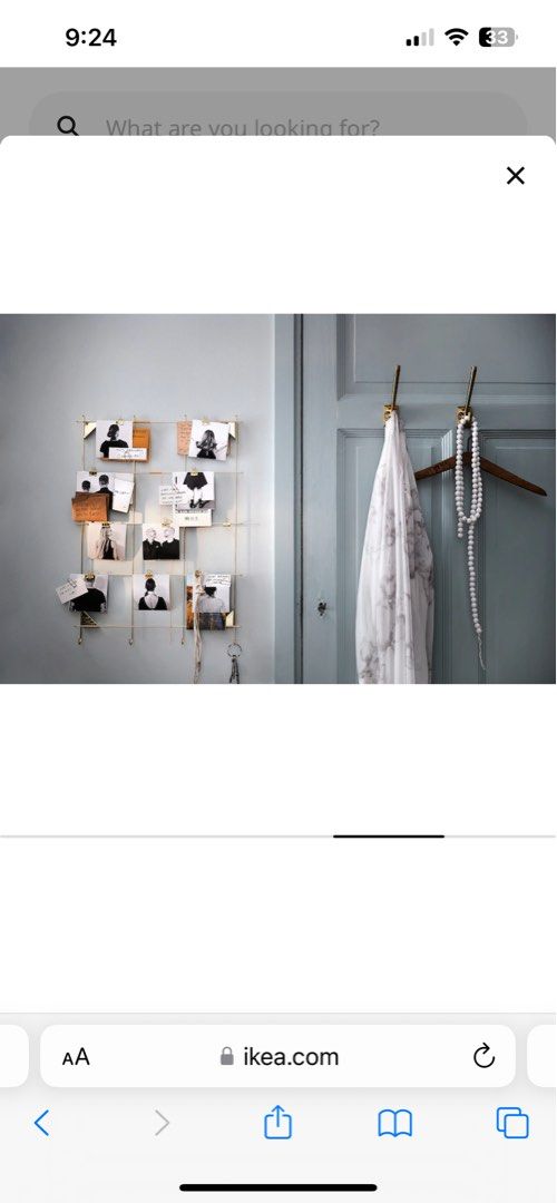 IKEA Myrheden memo/photo board, Furniture & Home Living, Home Decor