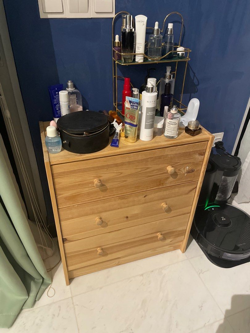Ikea Rast Rack IKEA RAST Chest of 3 drawers, pine, 62x70 cm, Furniture & Home Living ...