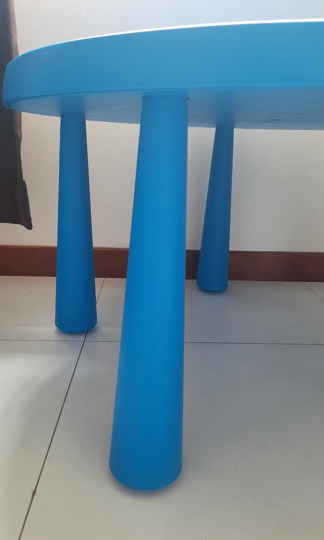 IKEA round study table, Furniture & Home Living, Furniture, Tables