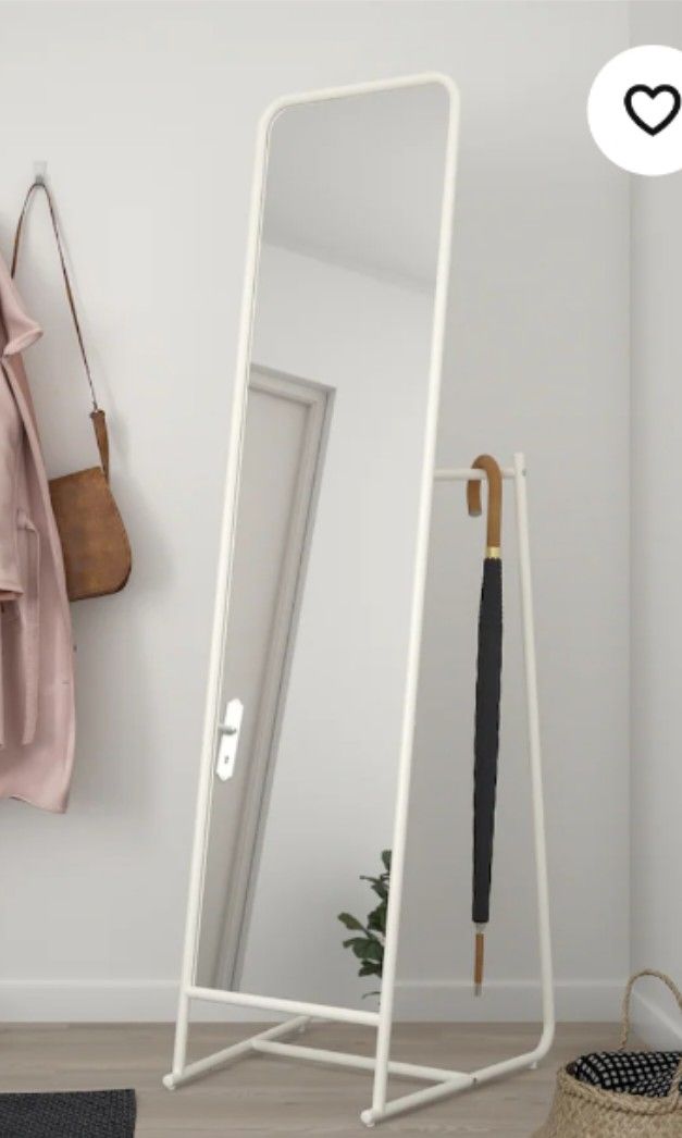 IKEA standing mirror, Furniture & Home Living, Furniture, Other Home