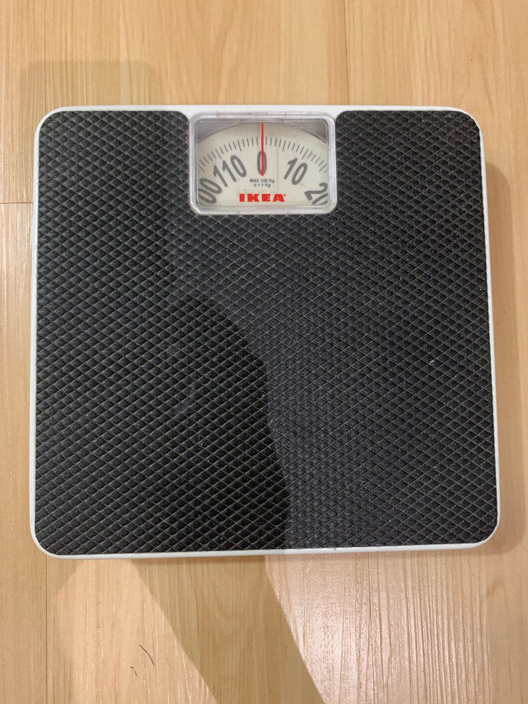 Ikea Weight Scale, Health & Nutrition, Health Monitors & Weighing