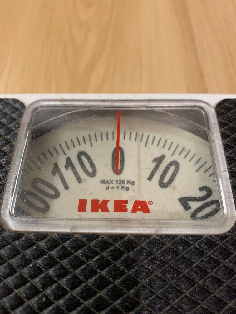 Ikea Weight Scale, Health & Nutrition, Health Monitors & Weighing