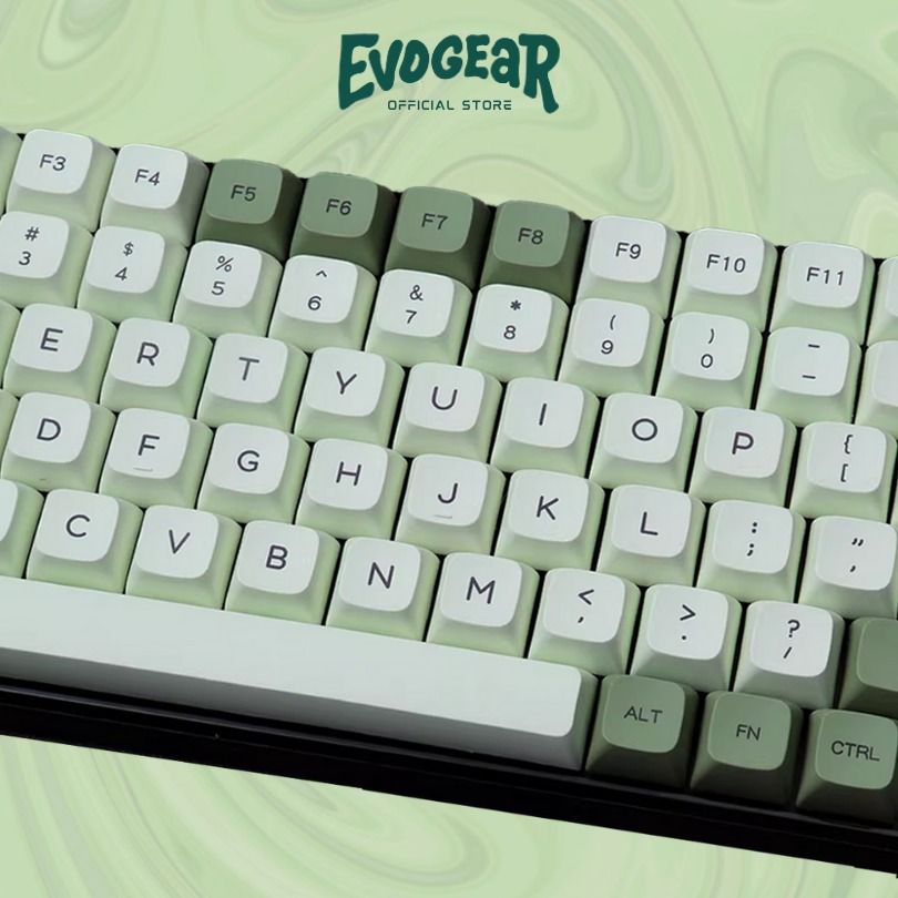 {SG LOCAL STOCK} Matcha Keycaps | English Keycaps | XDA Profile | 137 ...