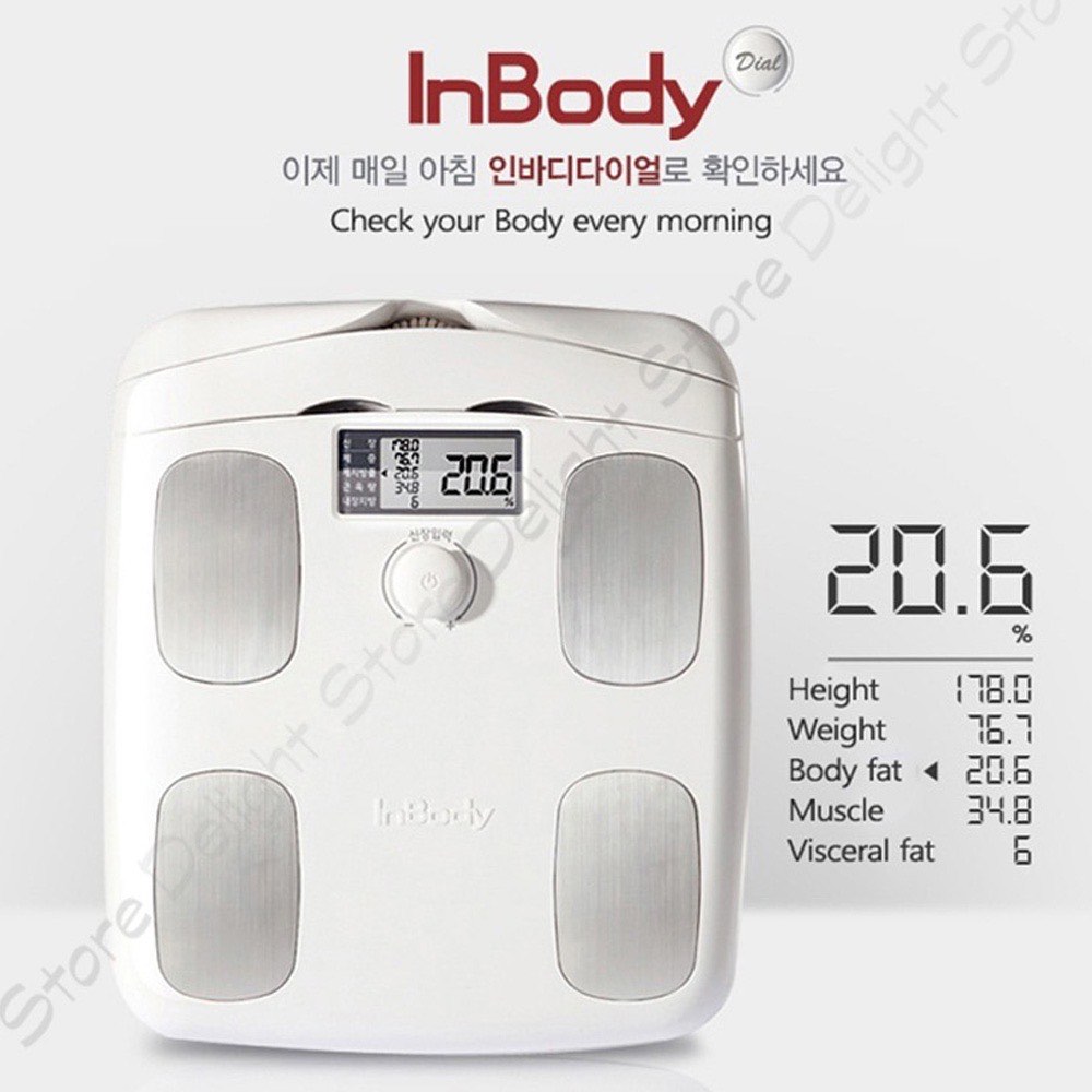 INBODY Dial NEW Body Fat Digital Scale Korea H20N, Health & Nutrition
