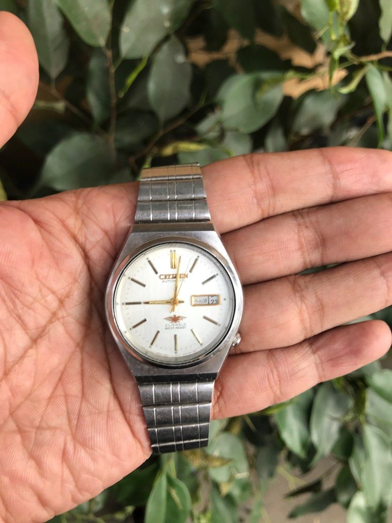 Jam tangan citizen automatic original, Fesyen Pria, Jam Tangan di Carousell