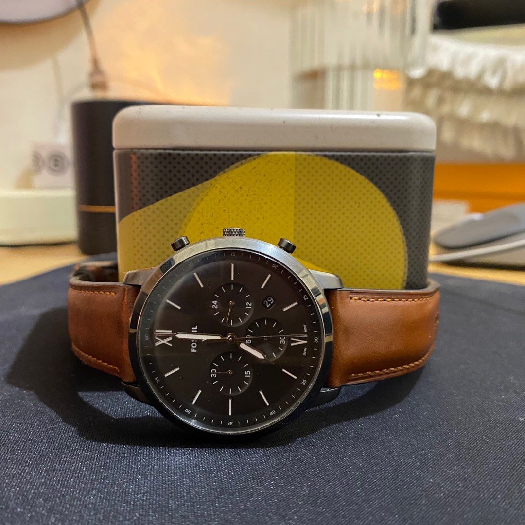 Jam Tangan Fossil FS5512 not seiko casio, Fesyen Pria, Jam Tangan di