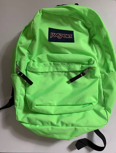 Jansport best sale neon green