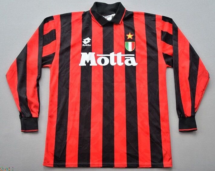 Jersi Ac Milan Motta Men s Fashion Activewear on Carousell