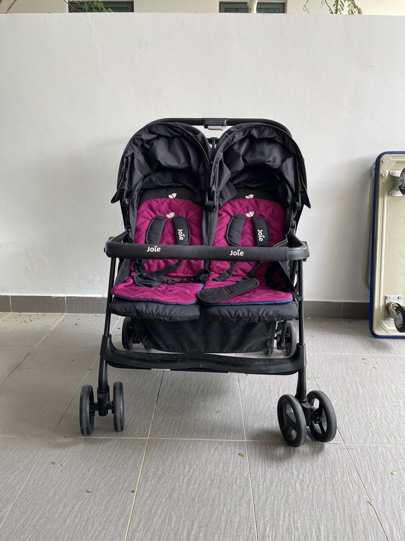 Joie twin stroller review sales