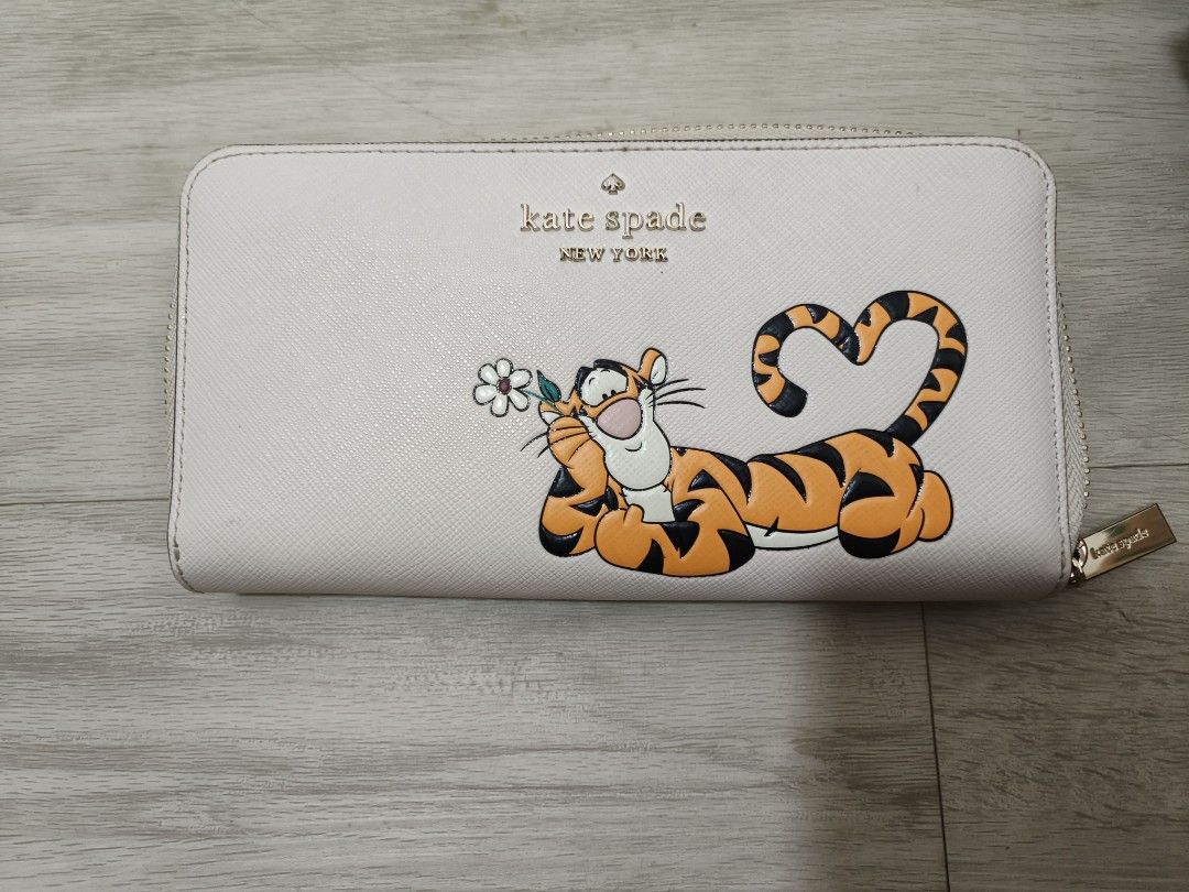 Kate spade long wallet (Disney Tigger limited edition) Authentic, Women's  Fashion, Bags & Wallets, Wallets & Card Holders on Carousell