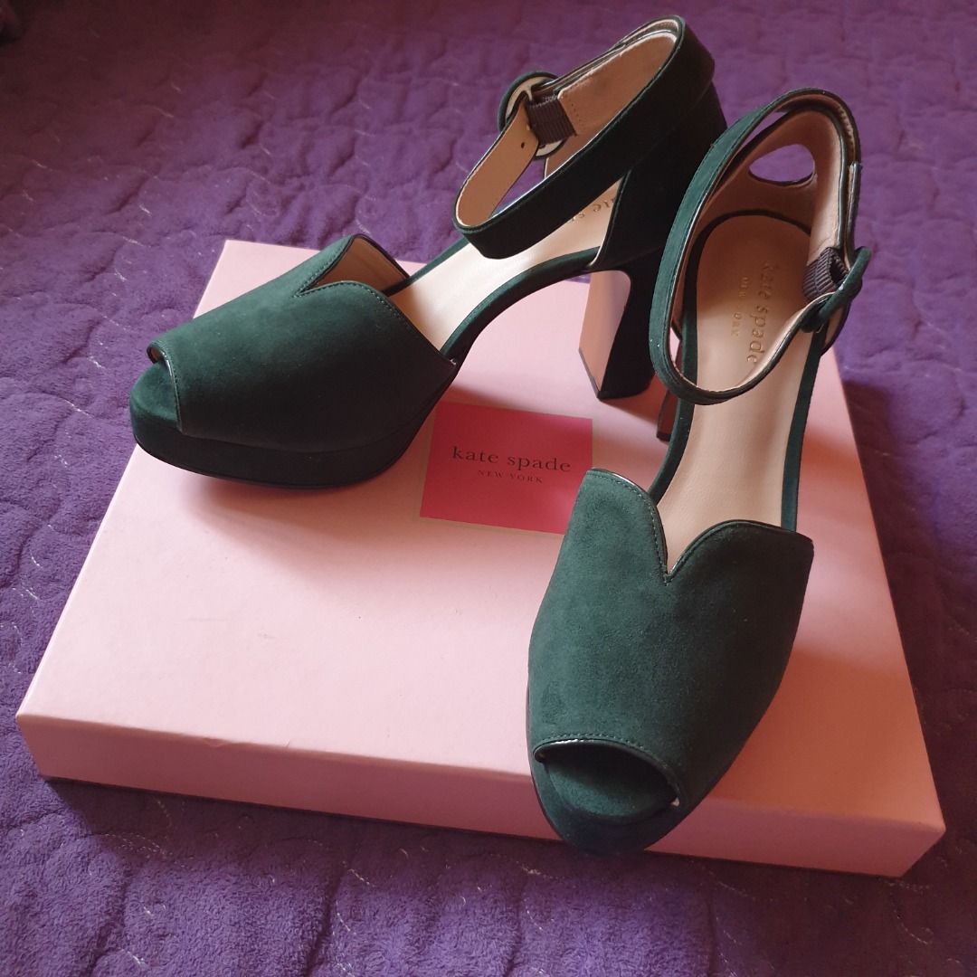 Kate Spade New York Perry Evergreen Heels Luxury Sneakers Footwear on Carousell