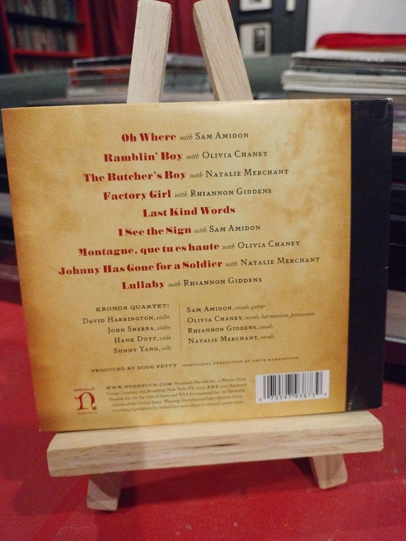 Kronos Quartet Folk Songs original CD, Hobbies & Toys, Music & Media